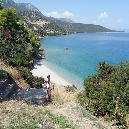 Studio In Villa In Kalloni Direkt Am Meer Εξωτερικό φωτογραφία