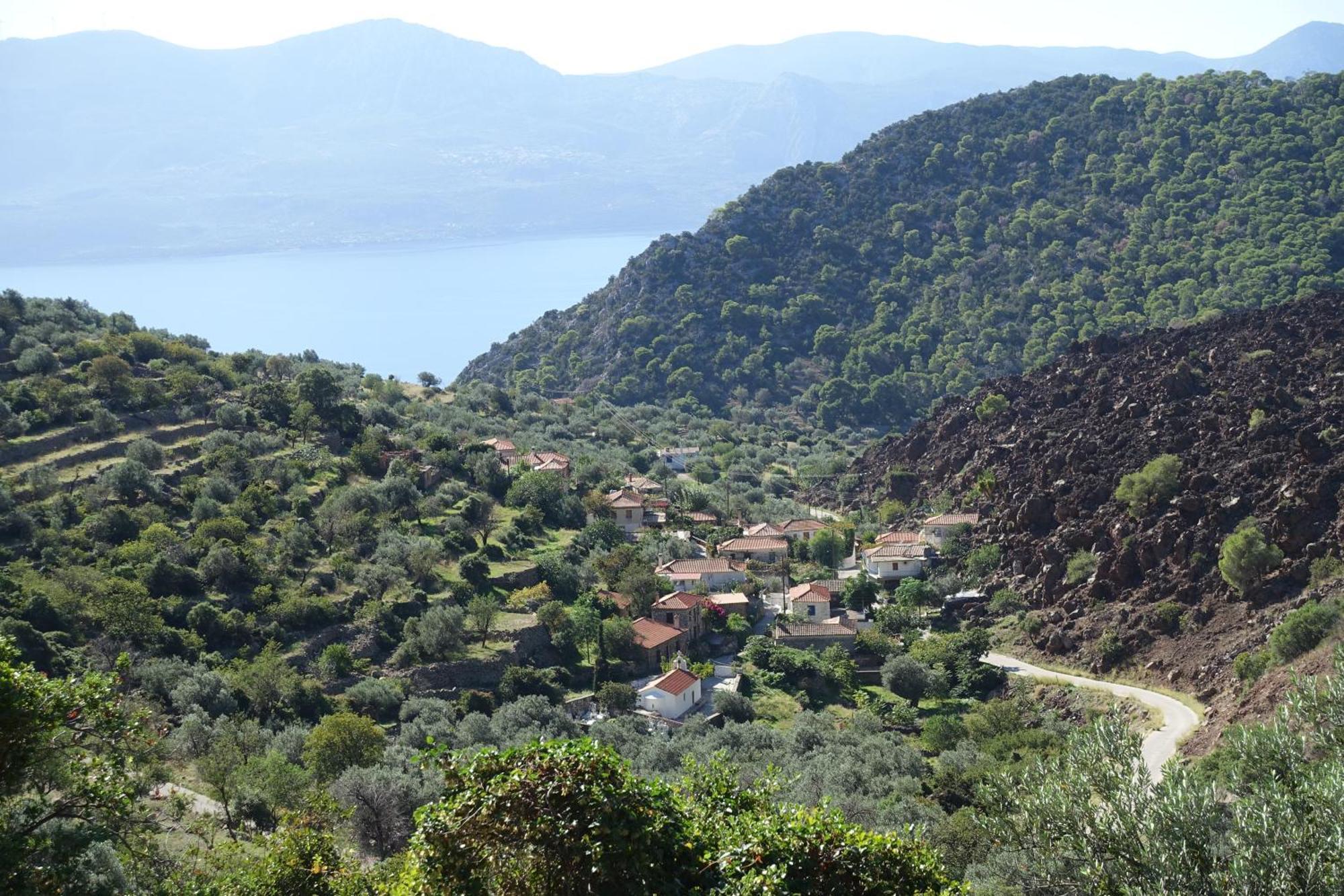 Studio In Villa In Kalloni Direkt Am Meer Εξωτερικό φωτογραφία